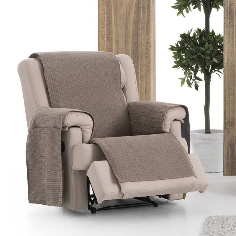 Capa poltrona relax impermeável Loira | Tecido resistente | Bolsos funcionais | Lavagem fácil Capa poltrona relax impermeável Loira | Tecido resistente | Bolsos funcionais | Lavagem fácil