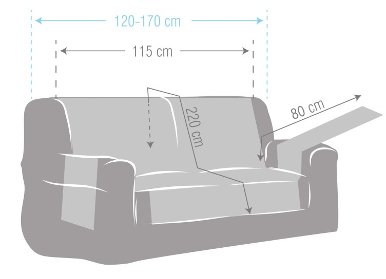 Capa de sofá Levante