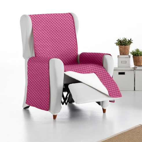 Capa poltrona impermeável Oslo Protect | Microfibra acolchoada | Design elegante | Proteção e conforto