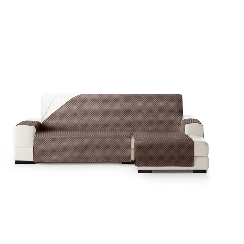 Capa chaise longue acolchoada Oslo Protect | Losangos suaves | Proteção parcial elegante | Reversível e lavável Capa chaise longue acolchoada Oslo Protect | Losangos suaves | Proteção parcial elegante | Reversível e lavável