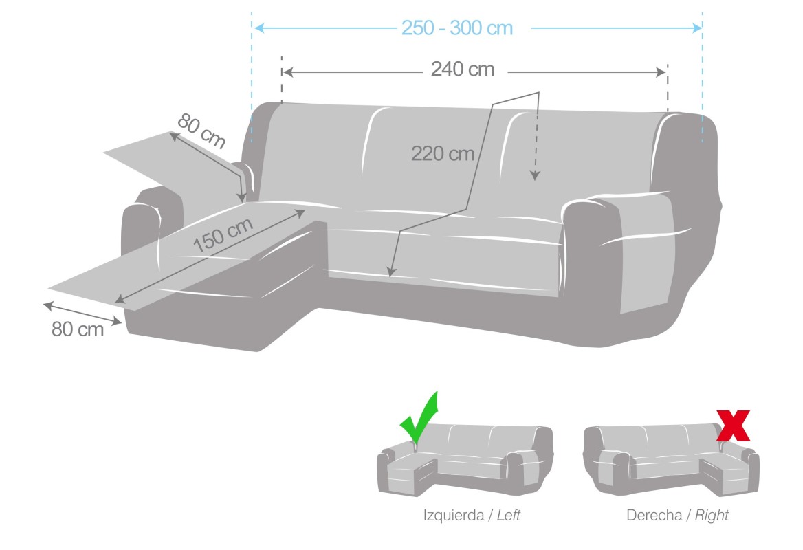 Capa Cobre Chaise Longue Modelo Levante – Proteção Parcial com Design Capa Cobre Chaise Longue Modelo Levante – Proteção Parcial com Design