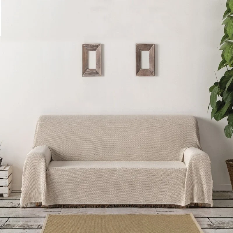 Manta multiusos Smint | Padrão espinhado moderno | Estilo descontraído | Lavagem prática