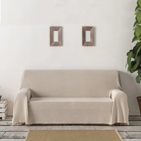 Manta multiusos Smint | Padrão espinhado moderno | Estilo descontraído | Lavagem prática