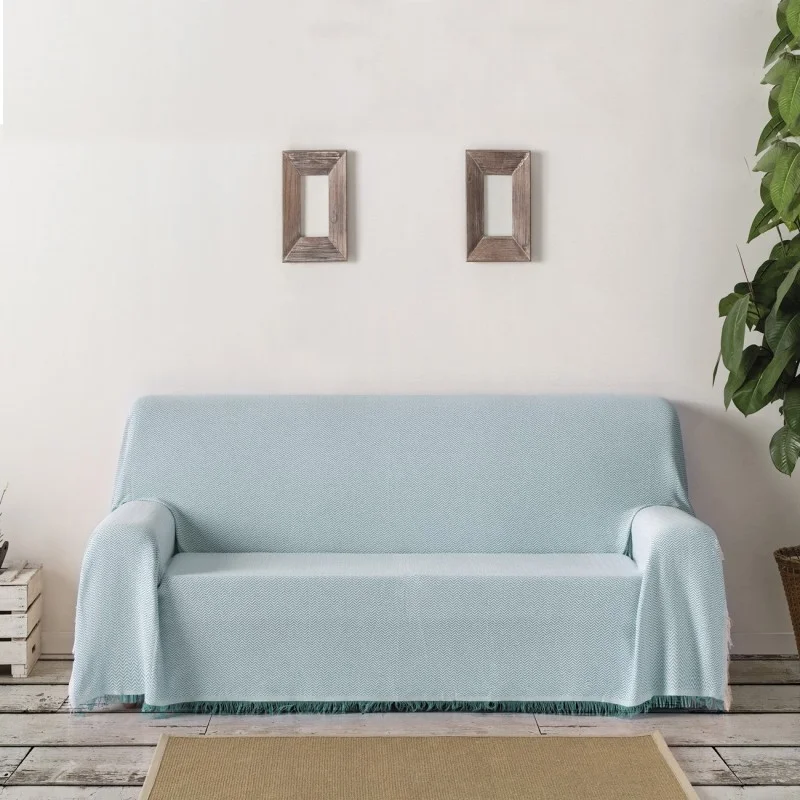 Manta multiusos Smint | Padrão espinhado moderno | Estilo descontraído | Lavagem prática