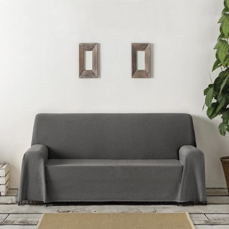 Manta multiusos Smint | Padrão espinhado moderno | Estilo descontraído | Lavagem prática