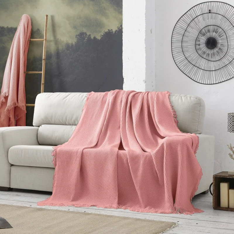 Manta waffle Amazonas | Textura em relevo | Estilo natural e moderno | Lavável na máquina Manta waffle Amazonas | Textura em relevo | Estilo natural e moderno | Lavável na máquina