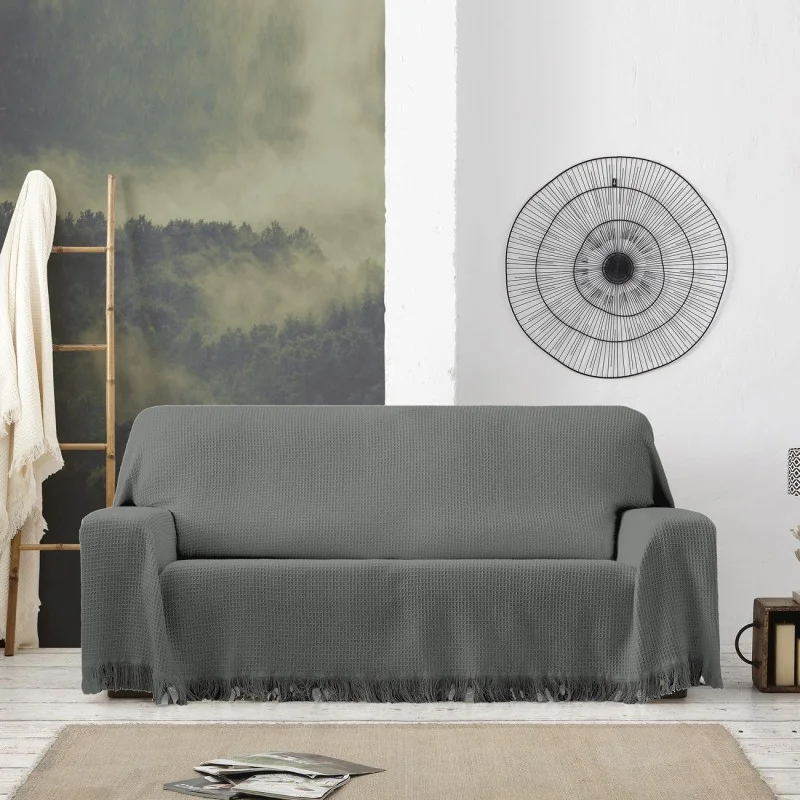 Manta waffle Amazonas | Textura em relevo | Estilo natural e moderno | Lavável na máquina Manta waffle Amazonas | Textura em relevo | Estilo natural e moderno | Lavável na máquina