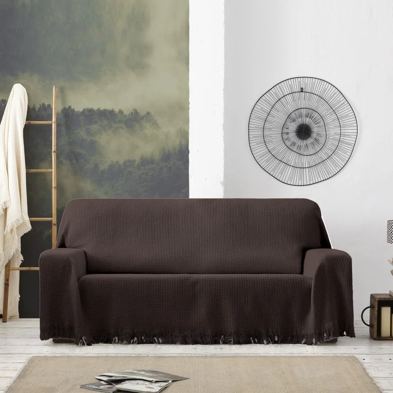 Manta waffle Amazonas | Textura em relevo | Estilo natural e moderno | Lavável na máquina Manta waffle Amazonas | Textura em relevo | Estilo natural e moderno | Lavável na máquina