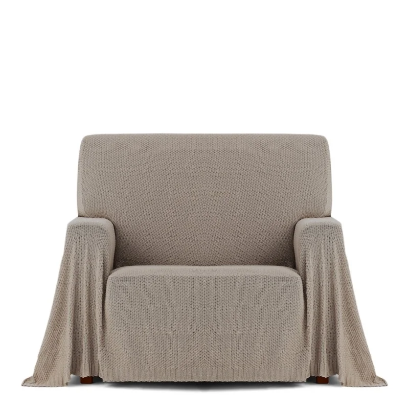 Manta multiusos Cotonet | Textura entrelaçada | Proteção decorativa | Suave e lavável Manta multiusos Cotonet | Textura entrelaçada | Proteção decorativa | Suave e lavável