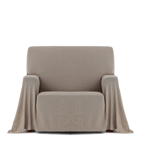Manta multiusos Cotonet | Textura entrelaçada | Proteção decorativa | Suave e lavável