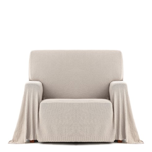 Manta multiusos Cotonet | Textura entrelaçada | Proteção decorativa | Suave e lavável
