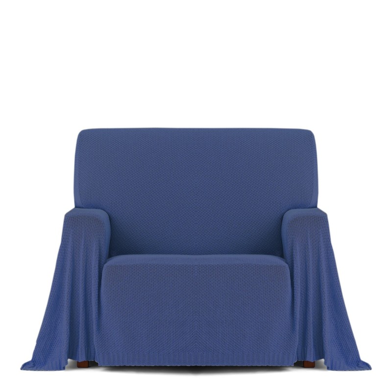 Manta multiusos Cotonet | Textura entrelaçada | Proteção decorativa | Suave e lavável