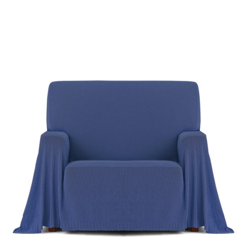 Manta multiusos Cotonet | Textura entrelaçada | Proteção decorativa | Suave e lavável