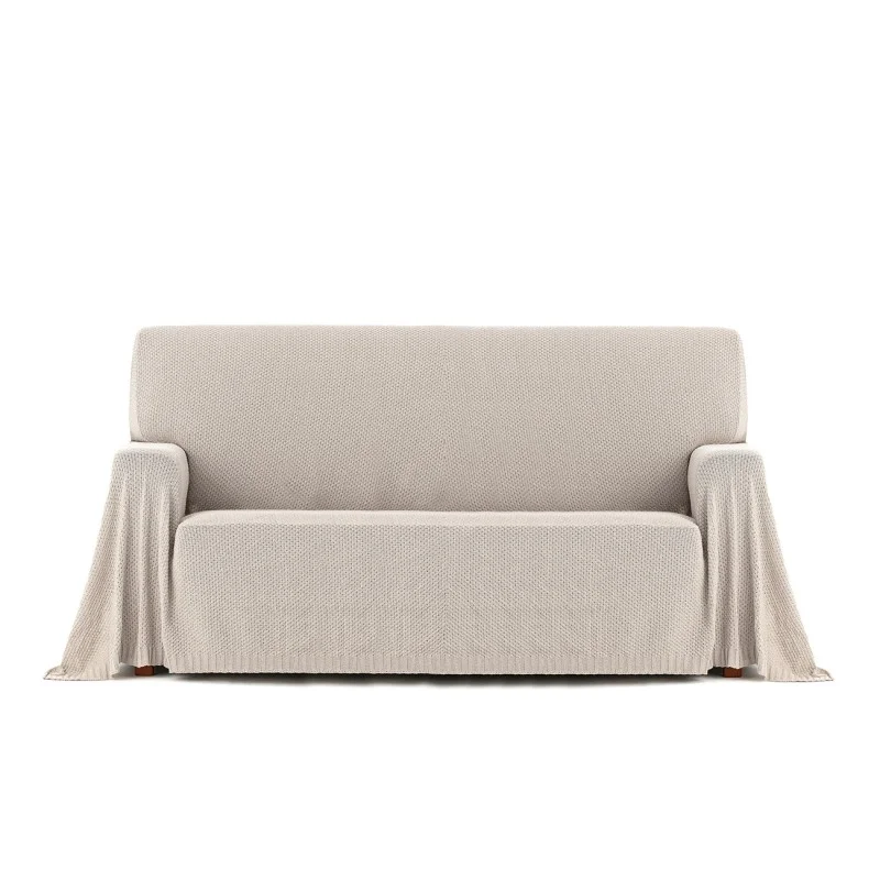 Foulard multiusos Cotonet | Textura entrelaçada | Proteção decorativa | Suave e lavável