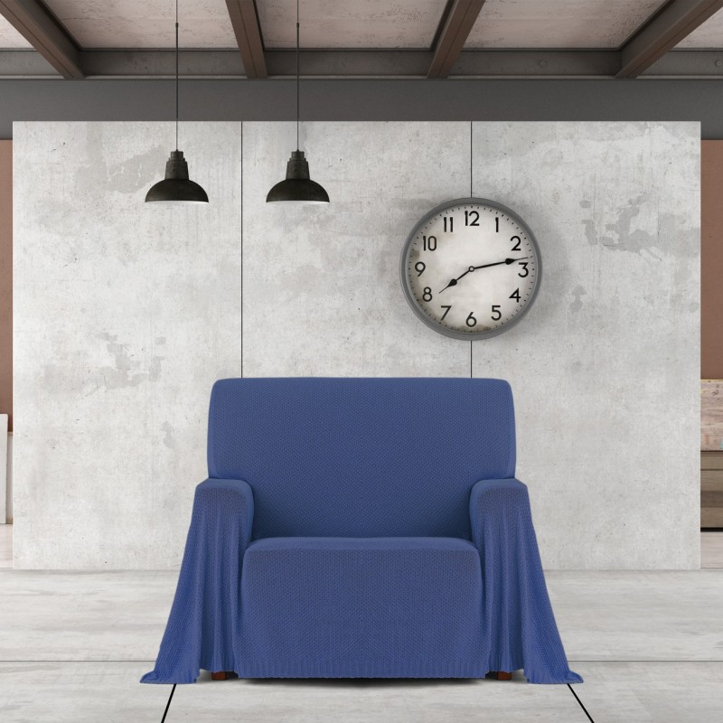 Manta multiusos Cotonet | Textura entrelaçada | Proteção decorativa | Suave e lavável