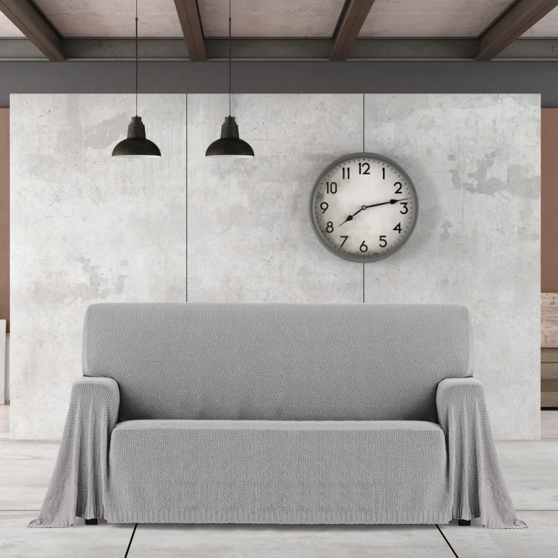 Foulard multiusos Cotonet | Textura entrelaçada | Proteção decorativa | Suave e lavável