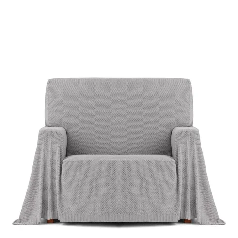 Manta poltrona Cotonet | Textura suave entrelaçada | Estilo acolhedor | Proteção prática