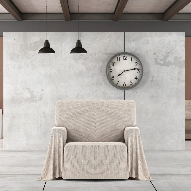 Manta poltrona Cotonet | Textura suave entrelaçada | Estilo acolhedor | Proteção prática Manta poltrona Cotonet | Textura suave entrelaçada | Estilo acolhedor | Proteção prática