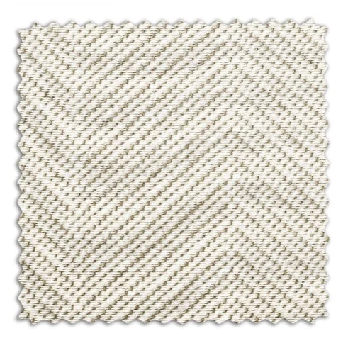 Foulard poltrona Espiga | Padrão chevron | Toque decorativo clássico | Lavável na máquina