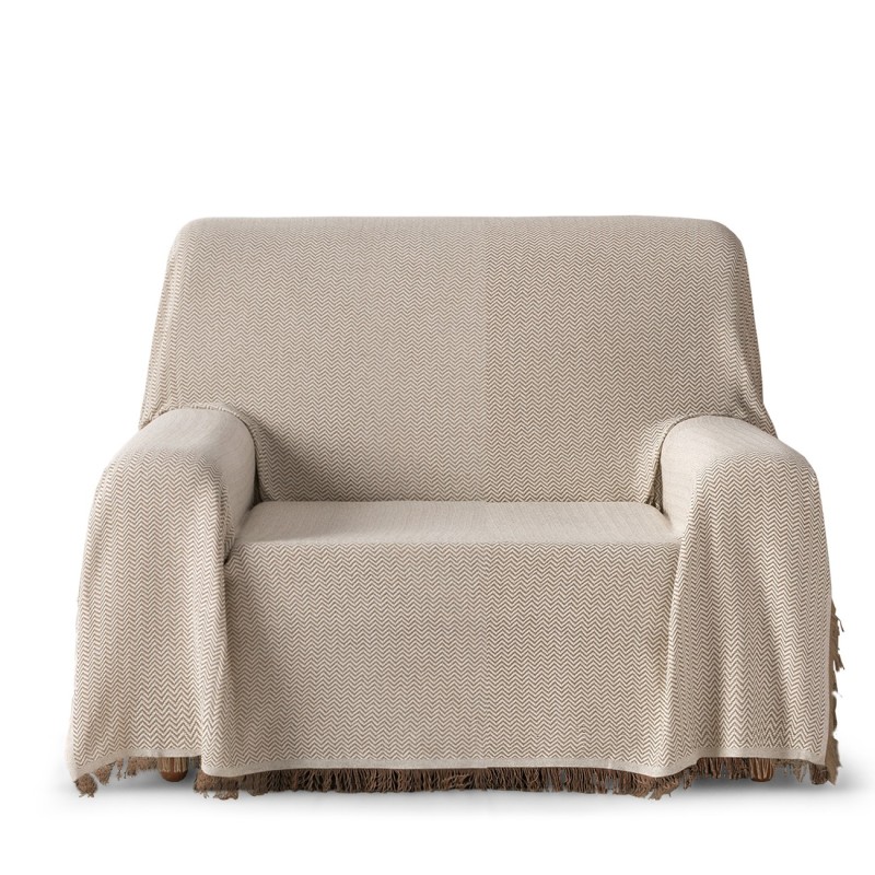Manta de poltrona Smint | Espinhado elegante | Conforto leve | Lavagem simples