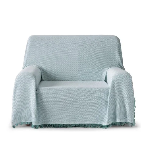 Manta de poltrona Smint | Espinhado elegante | Conforto leve | Lavagem simples