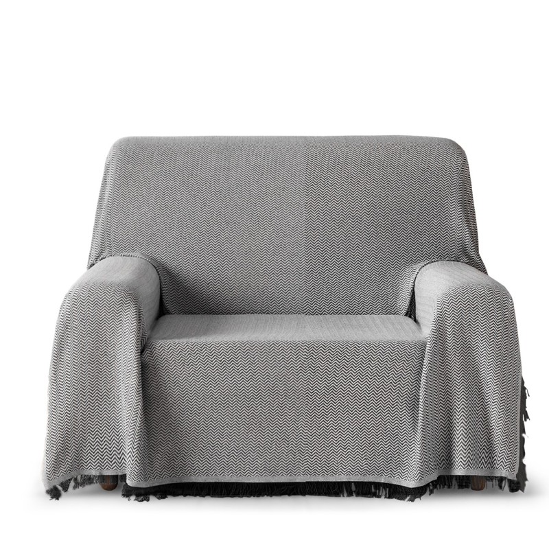 Manta de poltrona Smint | Espinhado elegante | Conforto leve | Lavagem simples