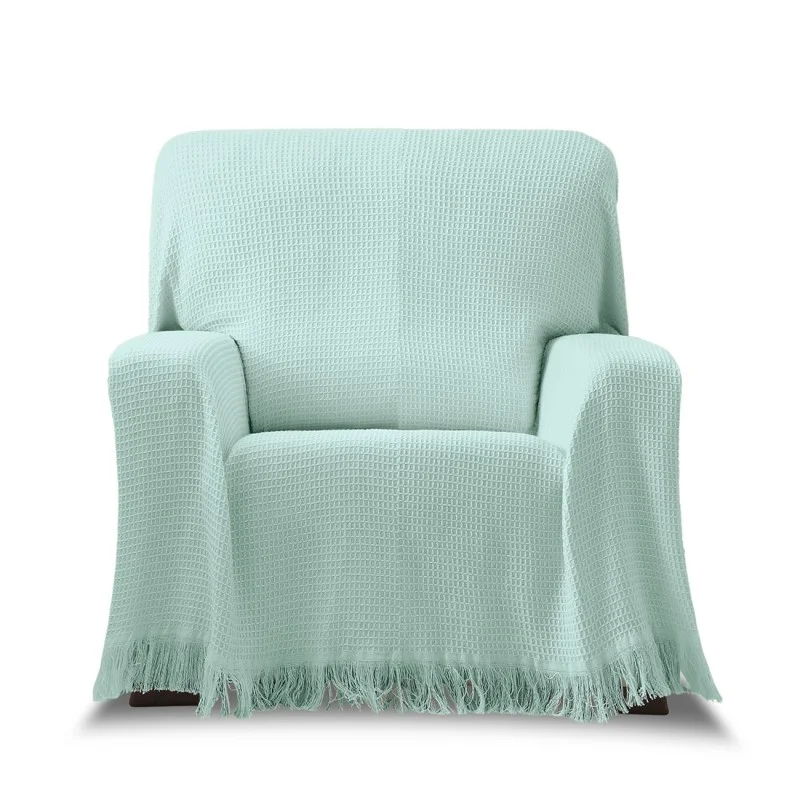 Manta poltrona Amazonas | Tecido waffle | Estilo acolhedor | Proteção lavável Manta poltrona Amazonas | Tecido waffle | Estilo acolhedor | Proteção lavável