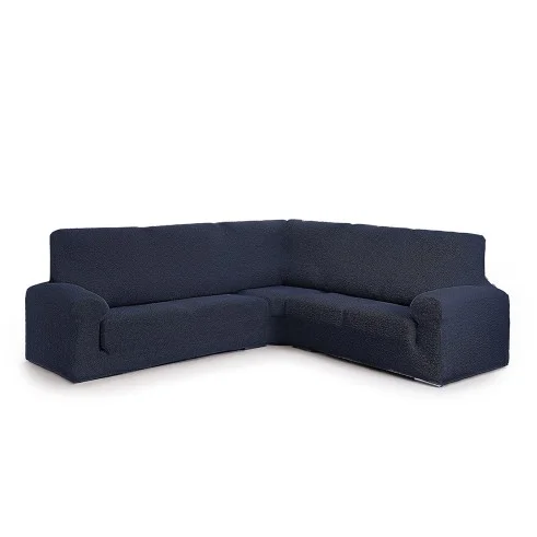 Capa multielástica Roc para Sofá de Canto | Textura moderna | Ajuste perfeito | Lavável na máquina