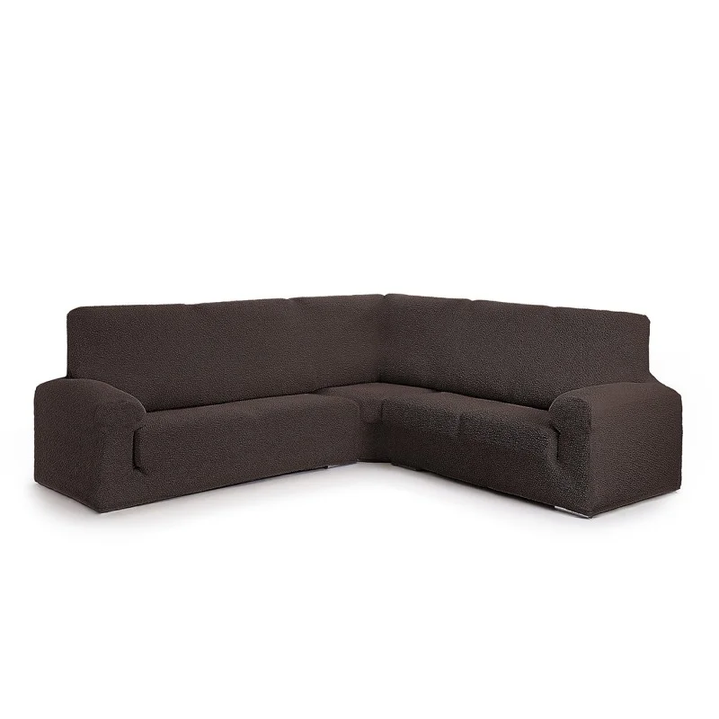 Capa multielástica Roc para Sofá de Canto | Textura moderna | Ajuste perfeito | Lavável na máquina