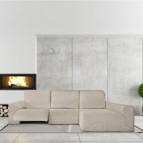 Capa chaise longue relax Roc | Tecido elástico | Ajuste total | Lavável e elegante