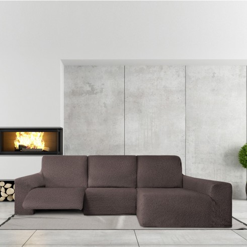 Capa chaise longue relax Roc | Tecido elástico | Ajuste total | Lavável e elegante