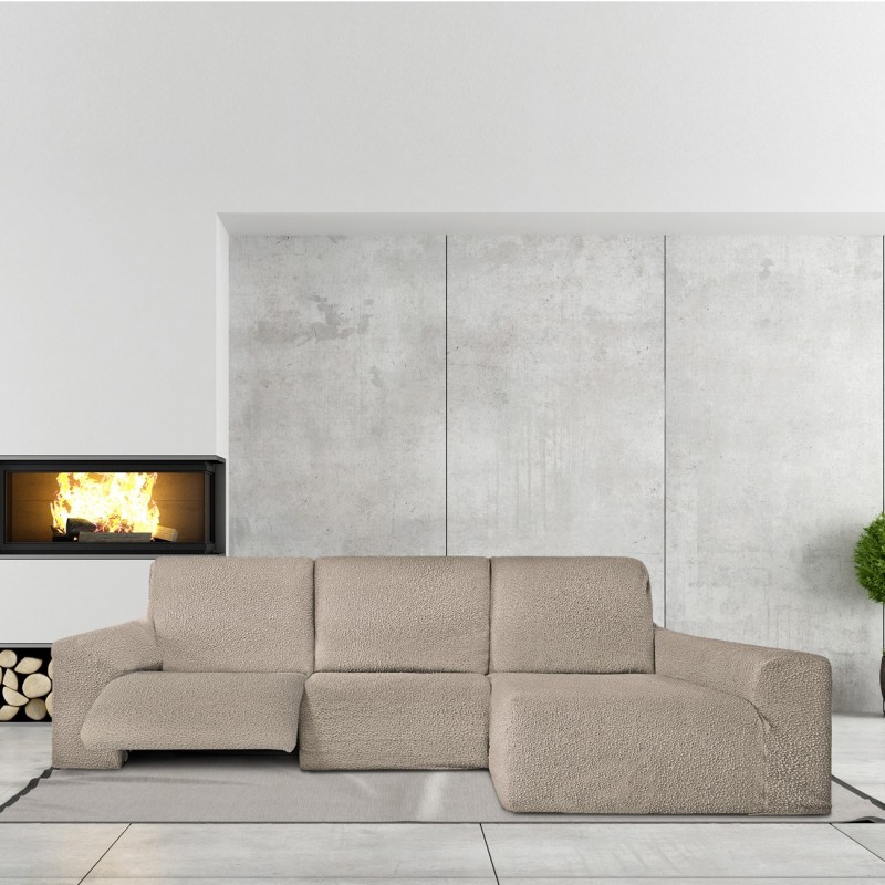Capa chaise longue relax Roc | Tecido elástico | Ajuste total | Lavável e elegante Capa chaise longue relax Roc | Tecido elástico | Ajuste total | Lavável e elegante