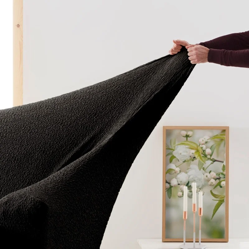 Chaise longue de canto elástica Roc | Ajuste completo | Proteção integral e moderna | Lavagem fácil Chaise longue de canto elástica Roc | Ajuste completo | Proteção integral e moderna | Lavagem fácil