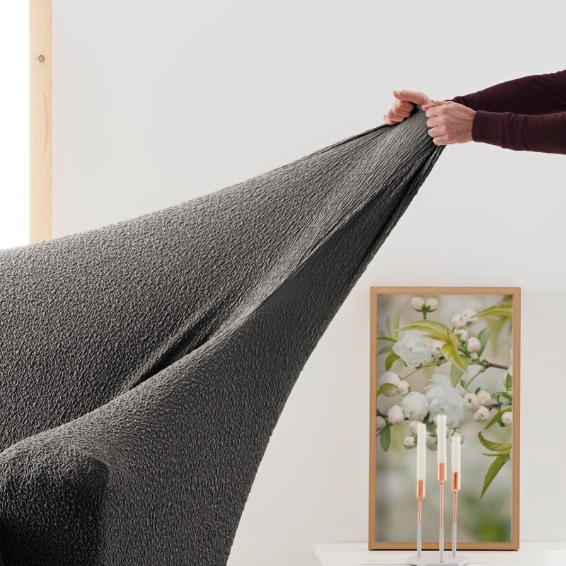 Chaise longue de canto elástica Roc | Ajuste completo | Proteção integral e moderna | Lavagem fácil Chaise longue de canto elástica Roc | Ajuste completo | Proteção integral e moderna | Lavagem fácil