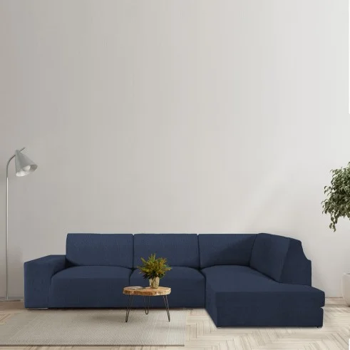 Chaise longue de canto elástica Roc | Ajuste completo | Proteção integral e moderna | Lavagem fácil