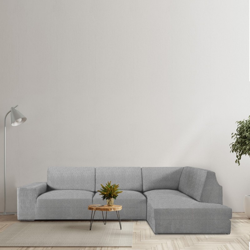Chaise longue de canto elástica Roc | Ajuste completo | Proteção integral e moderna | Lavagem fácil Chaise longue de canto elástica Roc | Ajuste completo | Proteção integral e moderna | Lavagem fácil
