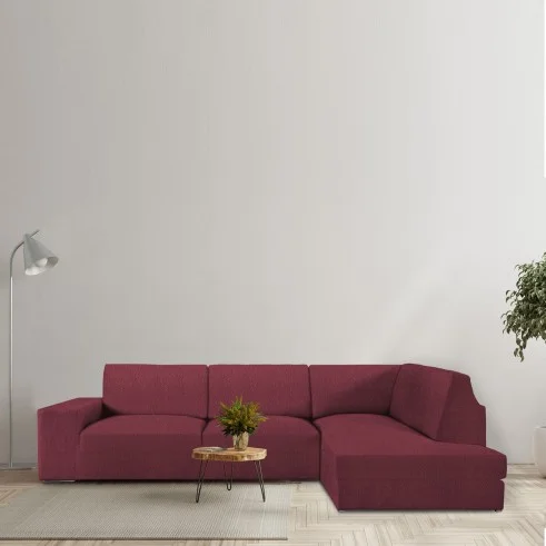 Chaise longue de canto elástica Roc | Ajuste completo | Proteção integral e moderna | Lavagem fácil