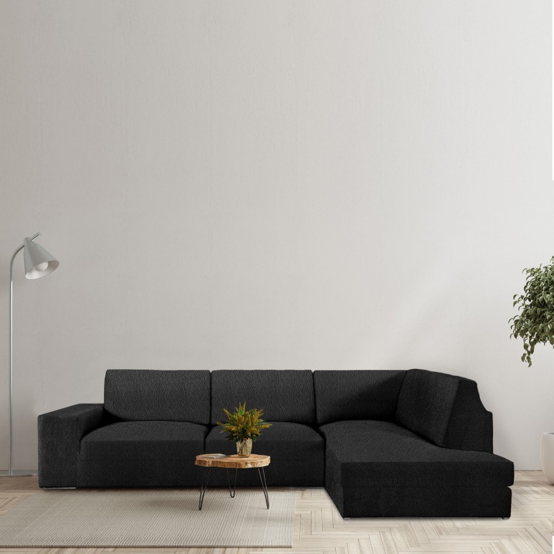 Chaise longue de canto elástica Roc | Ajuste completo | Proteção integral e moderna | Lavagem fácil Chaise longue de canto elástica Roc | Ajuste completo | Proteção integral e moderna | Lavagem fácil