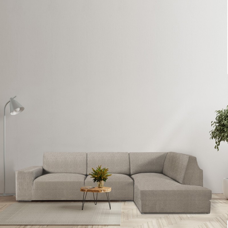 Chaise longue de canto elástica Roc | Ajuste completo | Proteção integral e moderna | Lavagem fácil Chaise longue de canto elástica Roc | Ajuste completo | Proteção integral e moderna | Lavagem fácil