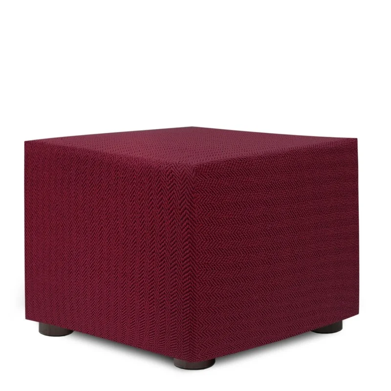 Capa para puff elástica Jaz | Tecido jacquard bielástico | Cobertura completa | Lavável e elegante Capa para puff elástica Jaz | Tecido jacquard bielástico | Cobertura completa | Lavável e elegante