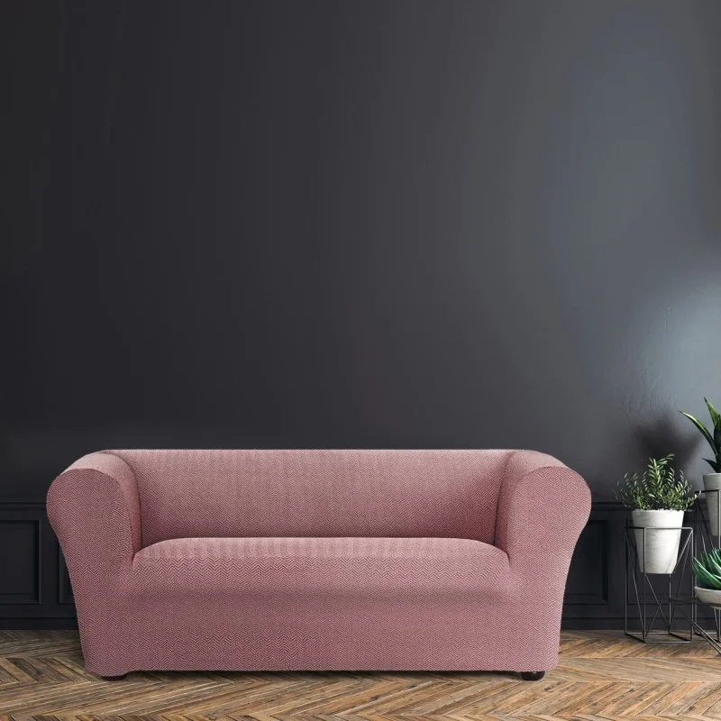 Sofá Chester / Klippan elástico Jaz | Tecido espinhado | Ajuste impecável | Lavável e versátil