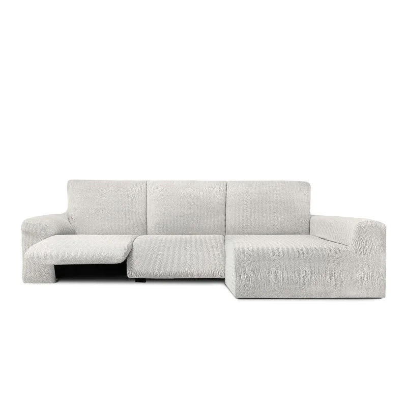 Chaise longue relax elástica Jaz | Tecido espinhado | Ajuste funcional | Proteção completa e lavável Chaise longue relax elástica Jaz | Tecido espinhado | Ajuste funcional | Proteção completa e lavável