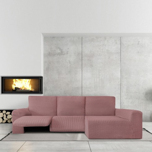 Chaise longue relax elástica Jaz | Tecido espinhado | Ajuste funcional | Proteção completa e lavável