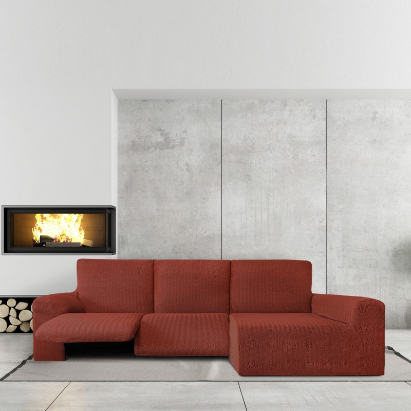 Chaise longue relax elástica Jaz | Tecido espinhado | Ajuste funcional | Proteção completa e lavável Chaise longue relax elástica Jaz | Tecido espinhado | Ajuste funcional | Proteção completa e lavável