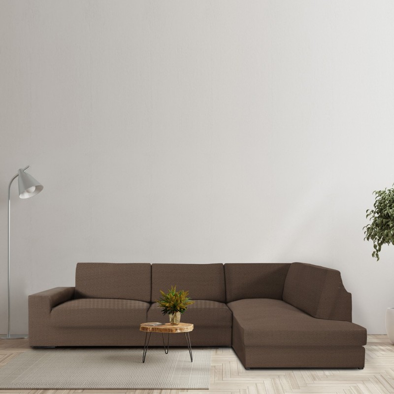 Chaise longue de canto espinhado Jaz | Cobertura total | Elegância moderna | Lavável na máquina