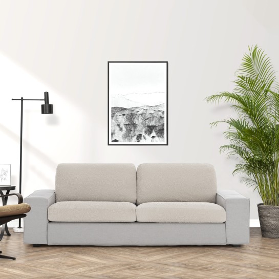 Capa multielástica Roc para assento ou encosto de sofá