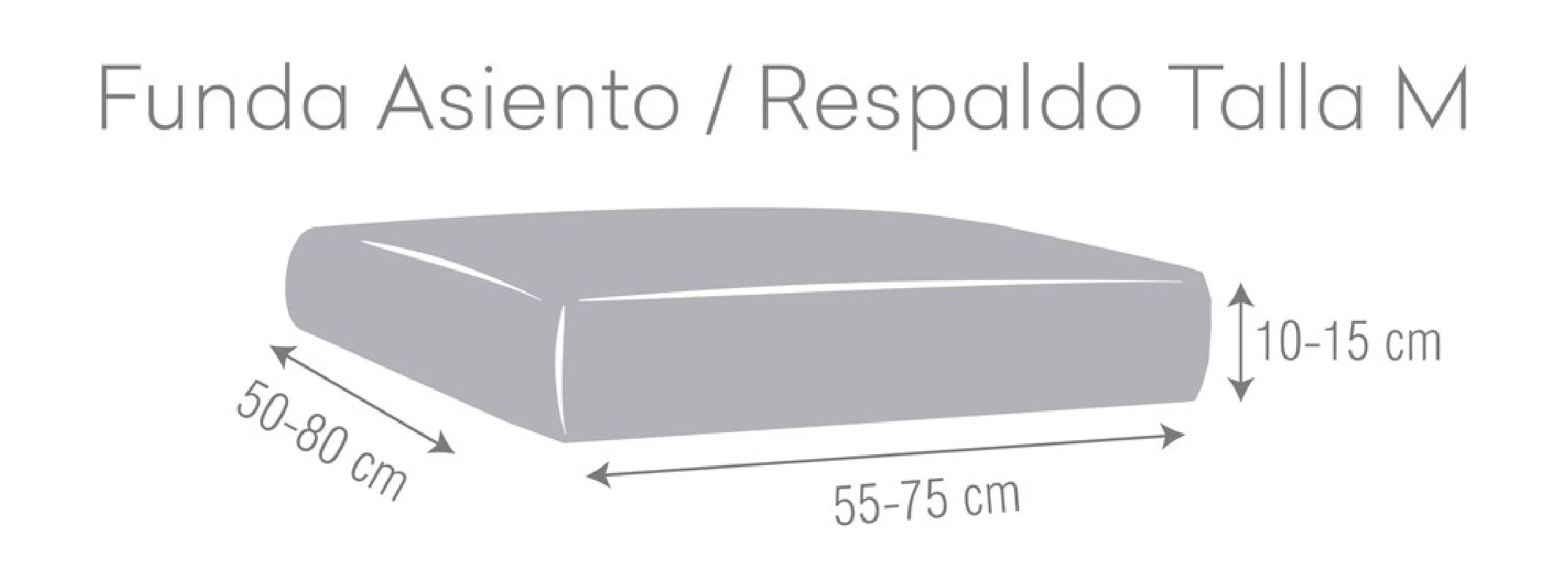 Cobertura Bielastic para assento ou encosto de sofá modelo Bronx Cobertura Bielastic para assento ou encosto de sofá modelo Bronx