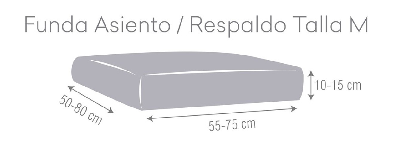 Assento ou encosto bielástico Bronx | Textura suave | Ajuste firme | Lavagem simples e durável