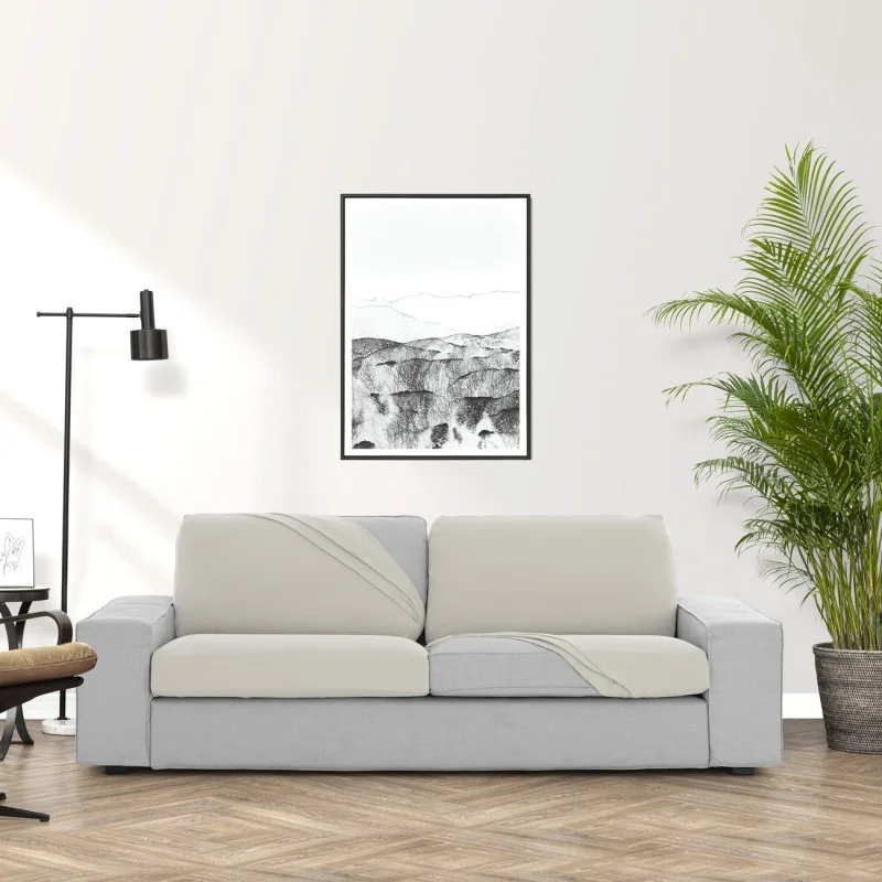 Assento ou encosto bielástico Bronx | Textura suave | Ajuste firme | Lavagem simples e durável Assento ou encosto bielástico Bronx | Textura suave | Ajuste firme | Lavagem simples e durável