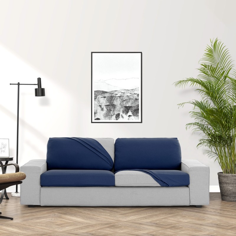 Assento ou encosto bielástico Bronx | Textura suave | Ajuste firme | Lavagem simples e durável